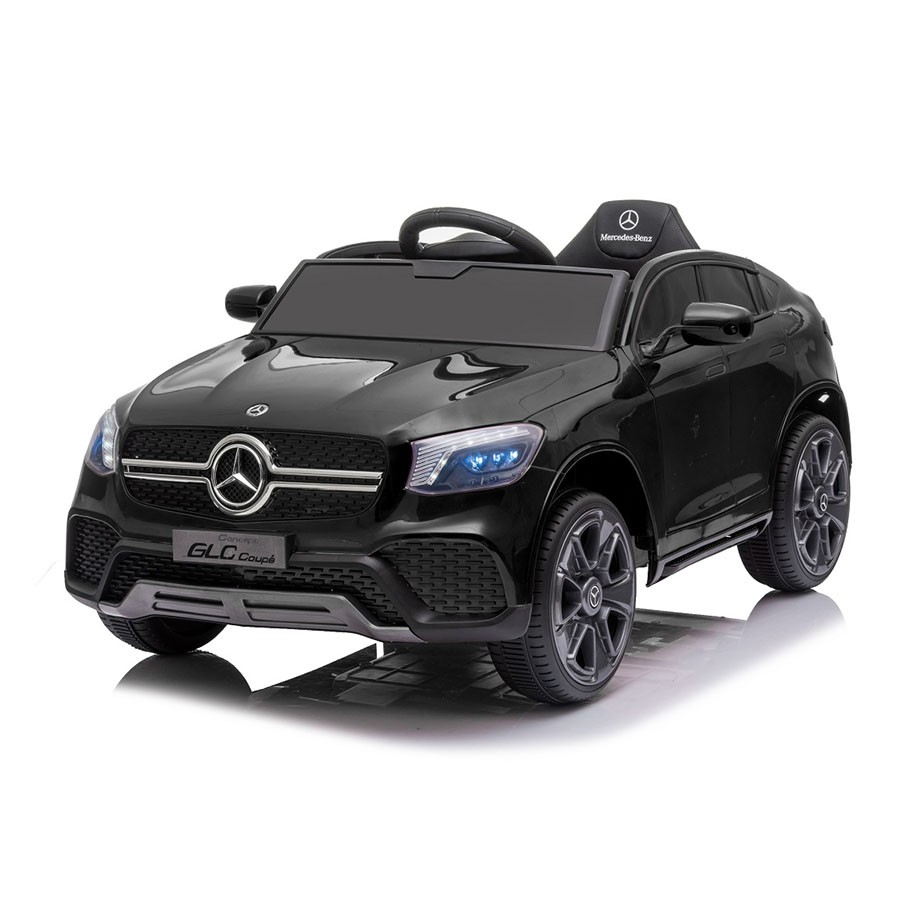 Eurobajk Dečiji automobil na akumulator Mercedes GLC COUPE, 70W, Crni