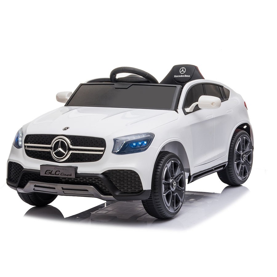 Eurobajk Dečiji automobil na akumulator Mercedes GLC COUPE, 70W, Beli