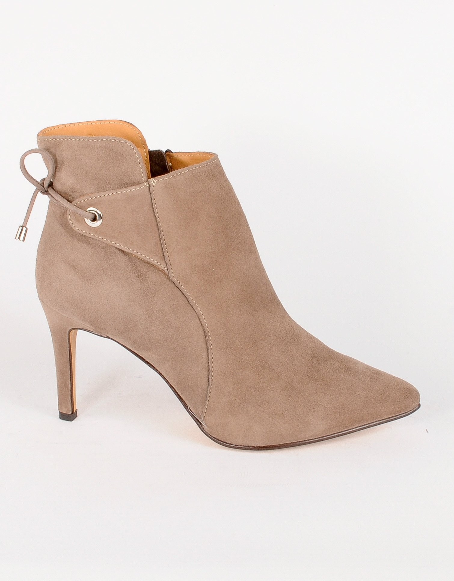 Paar Ženske kožne čizme 49502-9, Krem