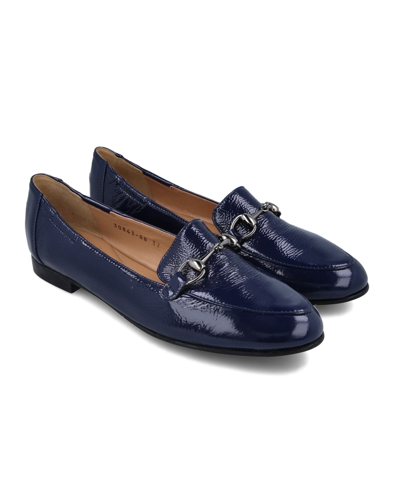 Paar Ženske kožne cipele, Teget