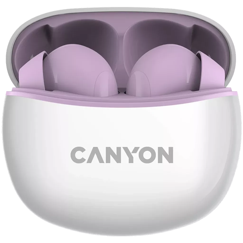 Canyon Slušalice CNS-TWS5PU, Bluetooth 5.0, Ljubičaste