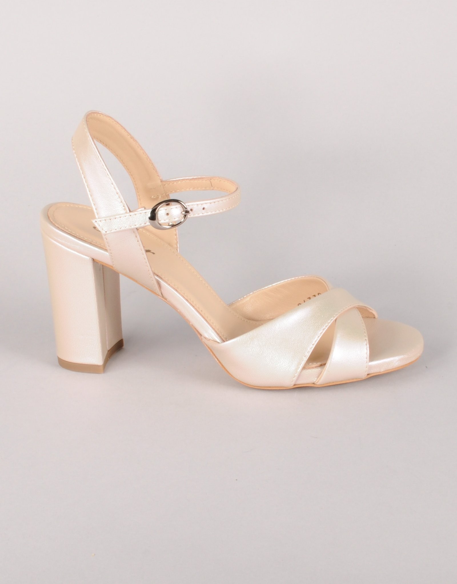 Paar Ženske kožne cipele na štiklu 24330-120, Bež