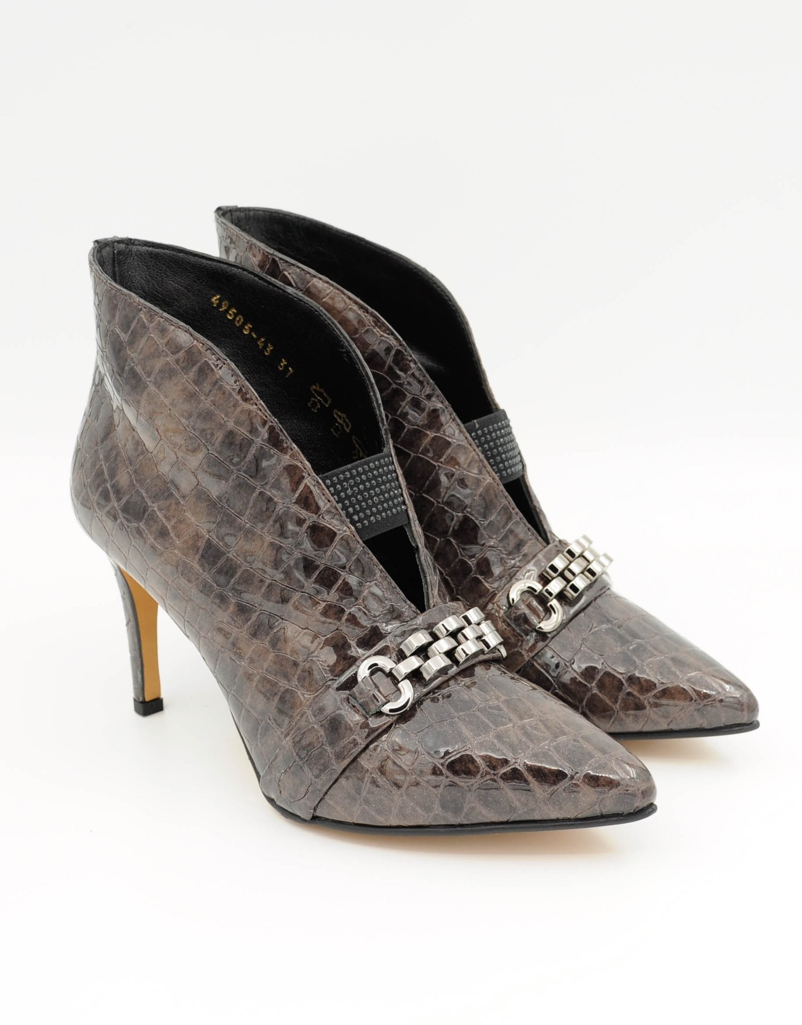 Paar Ženske kožne cipele 49505-43, Braon