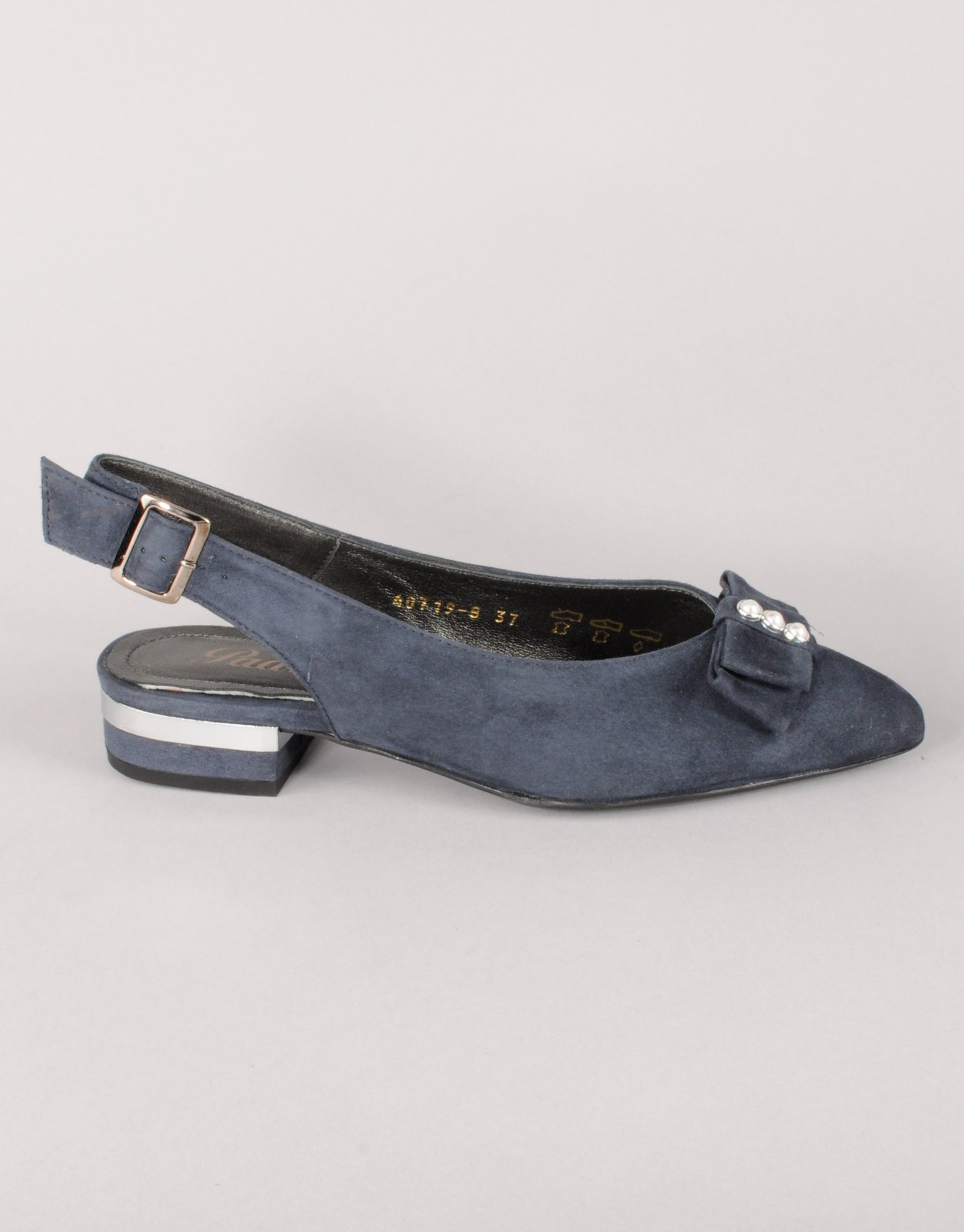 Paar Ženske kožne cipele, Tamnosive