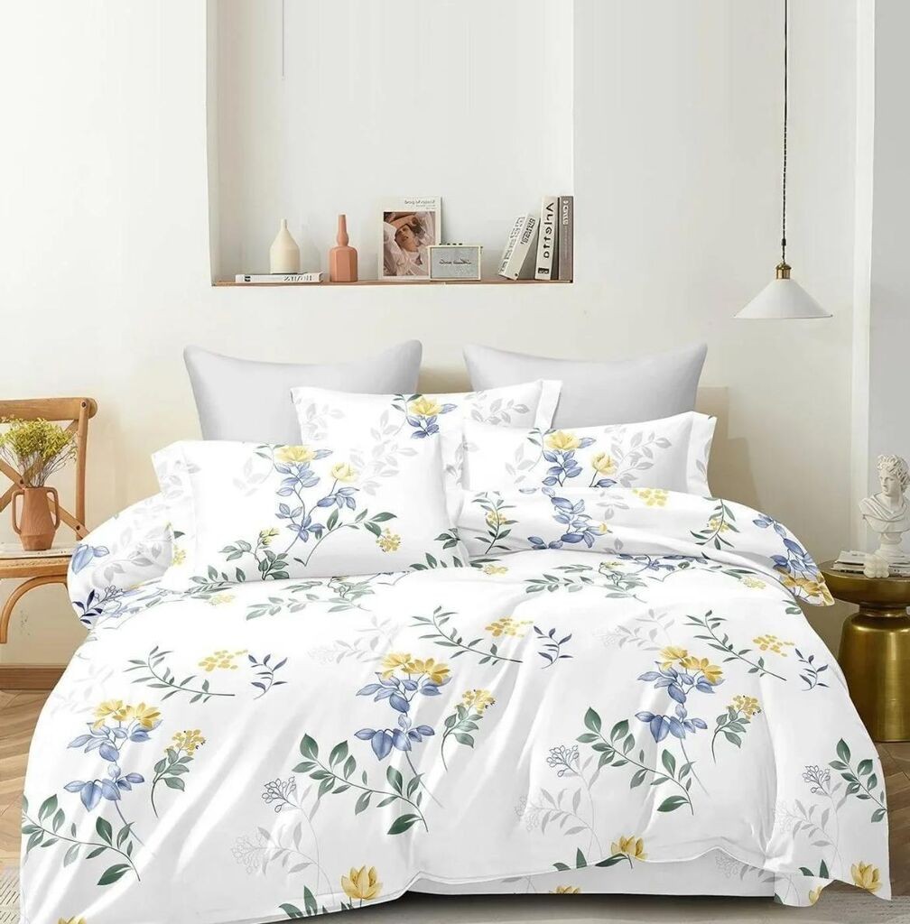 Minnah Dream Set posteljine Luna, Bambus, 200x220 cm cm, Šareni