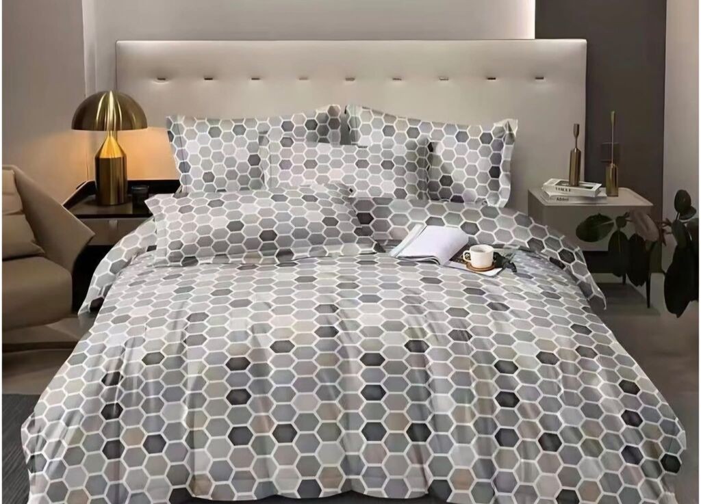 Minnah Dream Set posteljine Mare, Bambus, 200x220 cm cm, Sivi