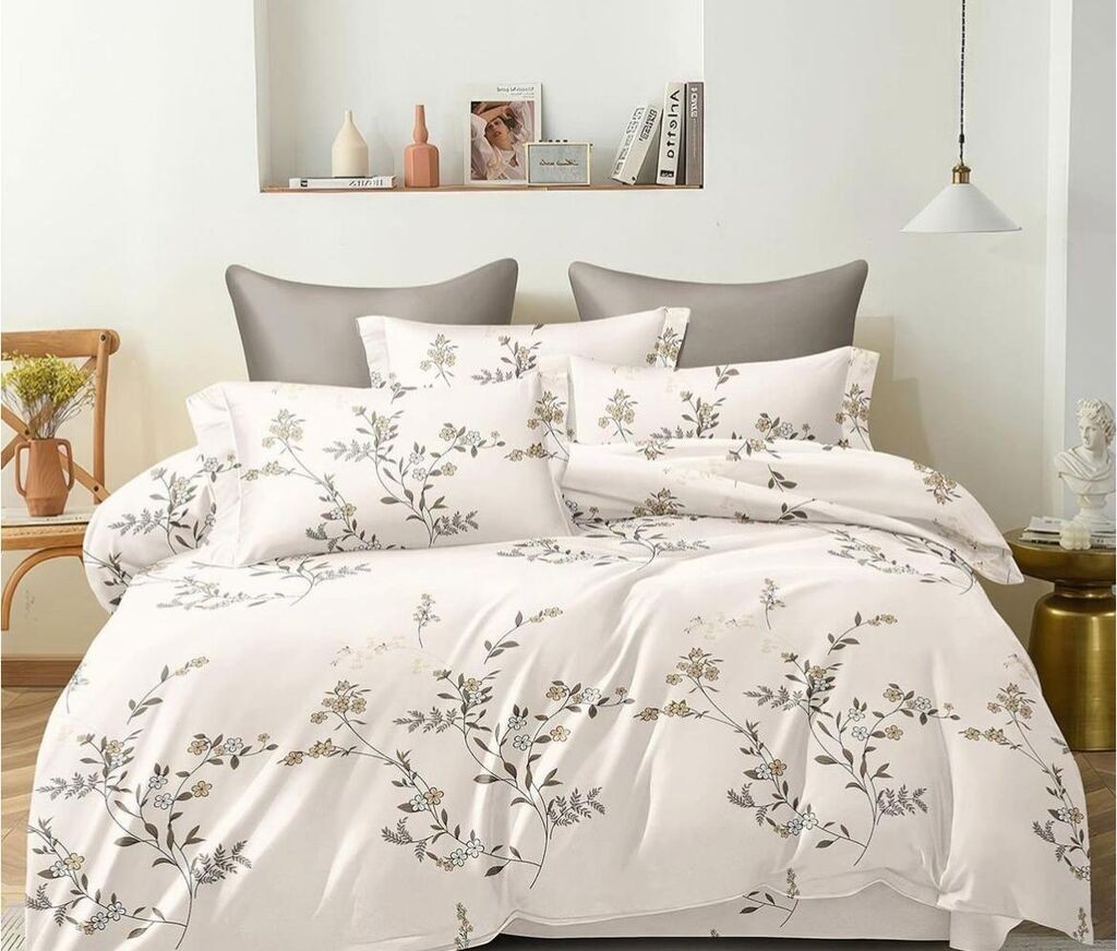 Minnah Dream Set posteljine Lago, Bambus, 200x220 cm cm, Šareni