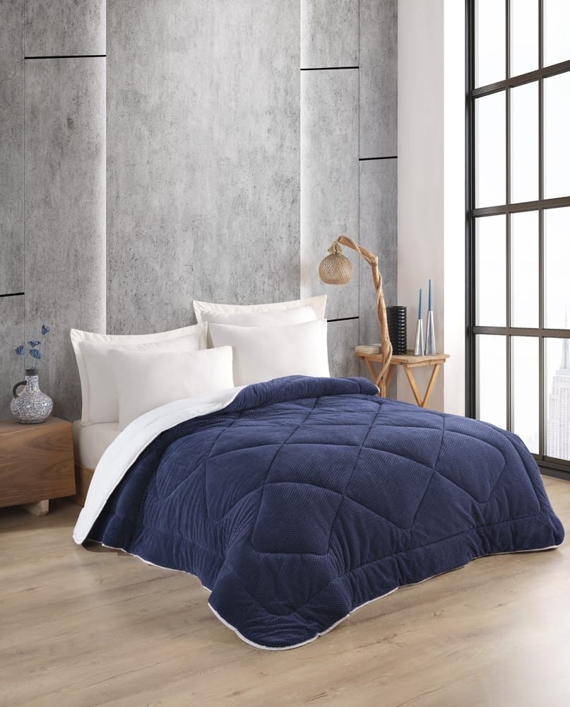 Minnah Dream Jorgan Azzurro, 200x200 cm, Teget