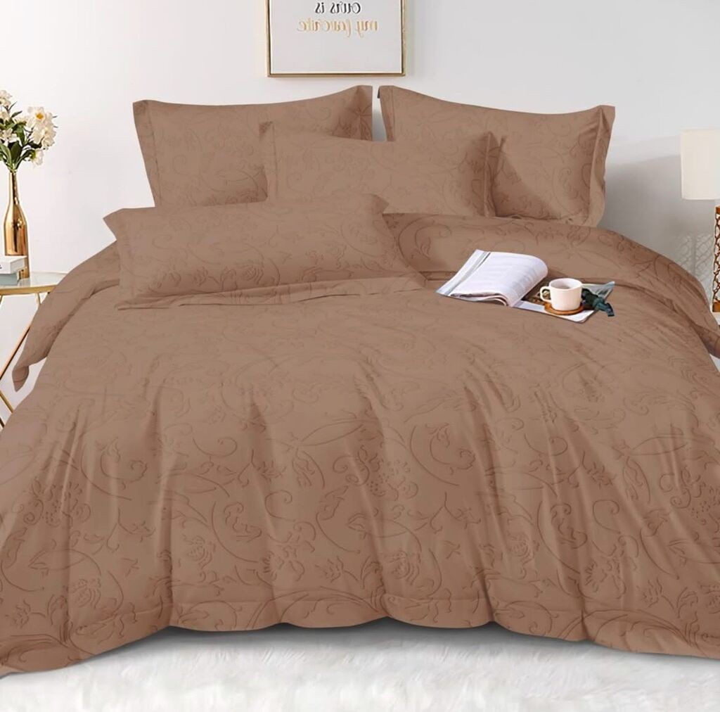 Minnah Dream Set posteljine Eterno, Bambus, 200x220 cm, Braon