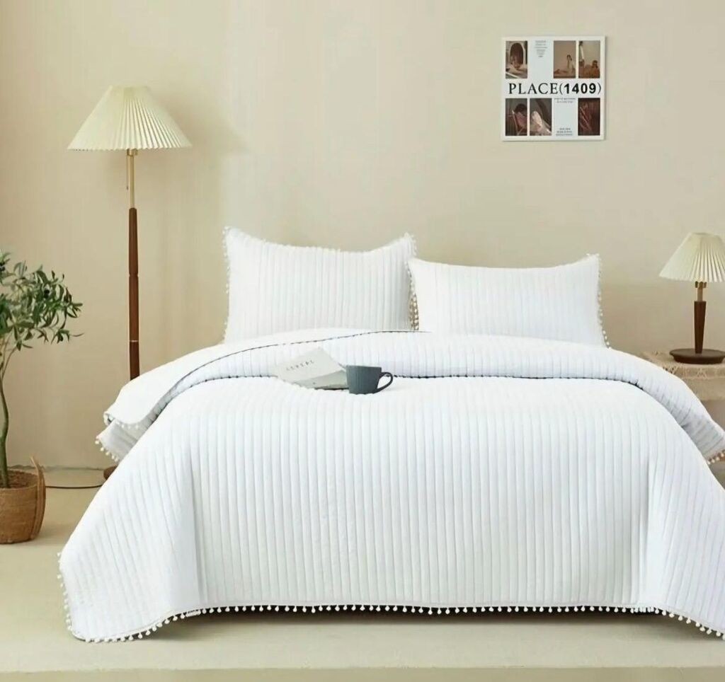 Minnah Dream Prekrivač Aurora, 220x240 cm, Beli