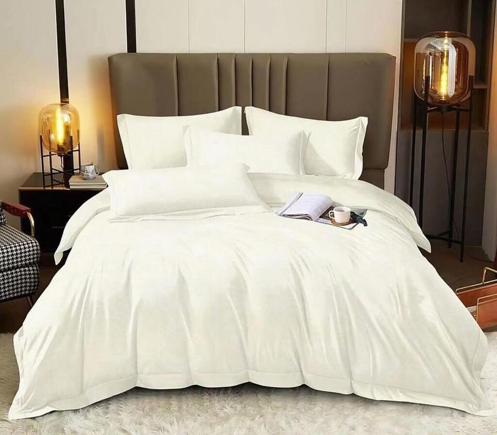 Minnah Dream Set posteljine Fiori, Bambus, 200x220 cm cm, Bež