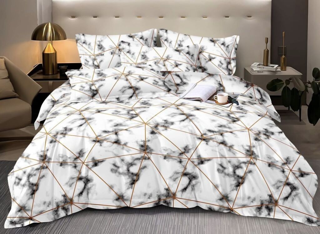 Minnah Dream Set posteljine Fiore, Bambus, 200x220 cm cm, Šareni