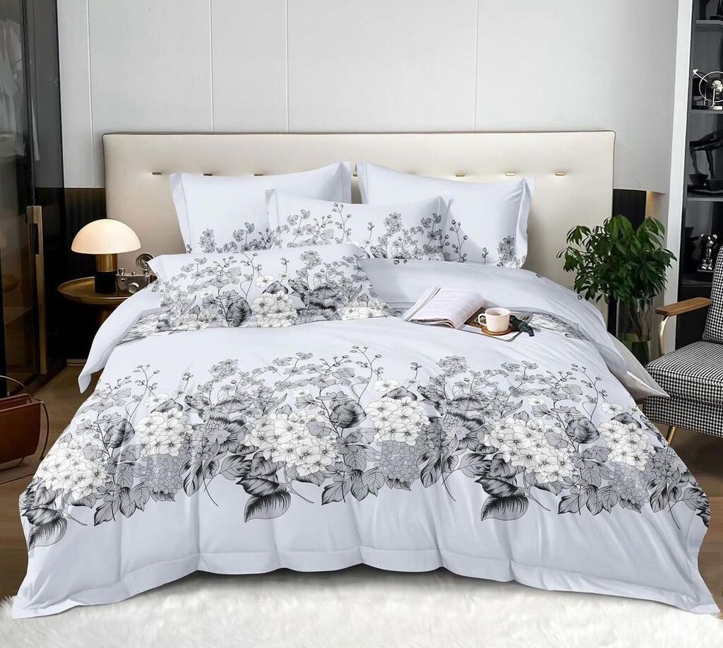 Minnah Dream Set posteljine Argento, Bambus, 200x220 cm cm, Šareni