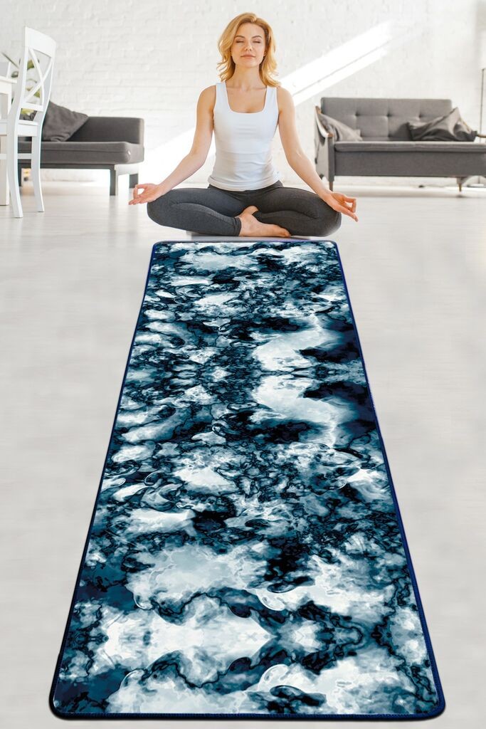 Vital and Vivid Prostirka za jogu Bleka, 60x200cm, Šarena