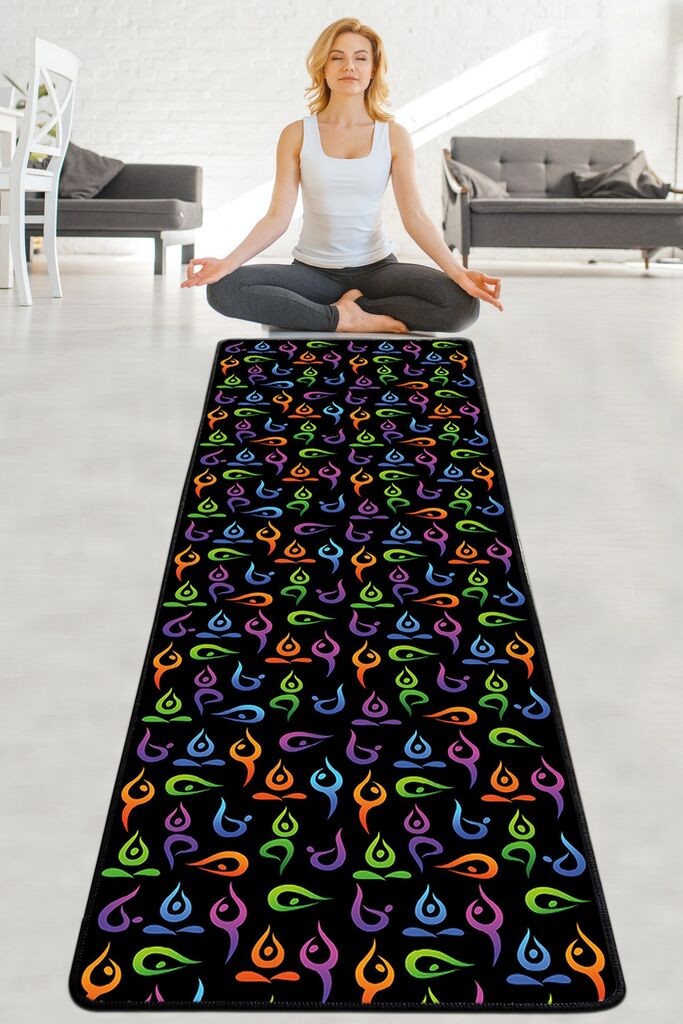 Vital and Vivid Prostirka za jogu Marika, 60x200cm, Šarena