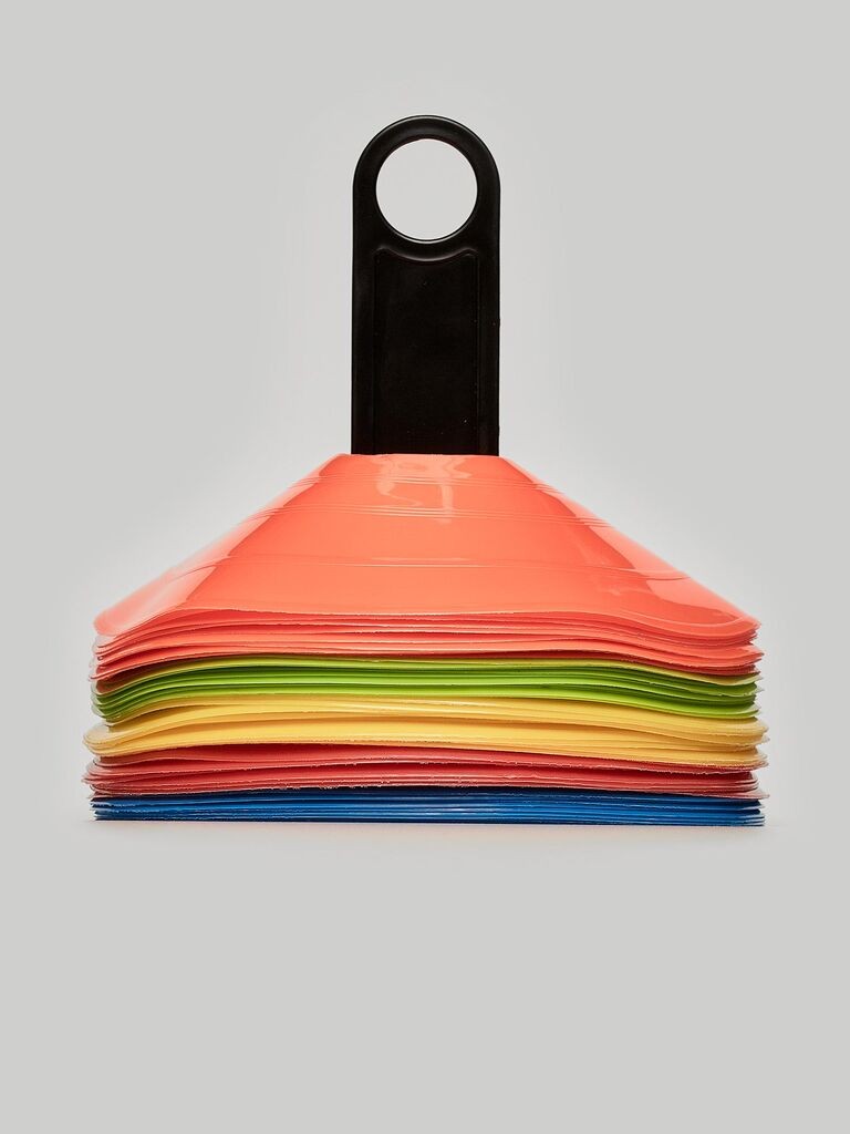 Orion Čunjevi za trening, 5 cm, 50 komada, Višebojni