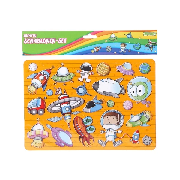 Edukativna igračka Šablon za crtanje Svemir