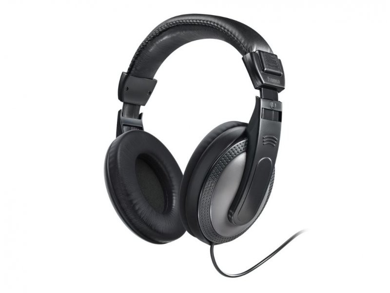 TV slušalice "ShellTV", Velike, Kabl 6m Crne