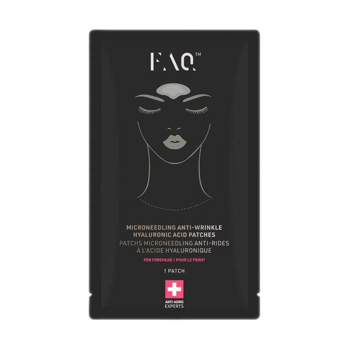 FAQ Jastučići protiv bora za čelo, Sa hijaluronskom kiselinom, 3 Komada