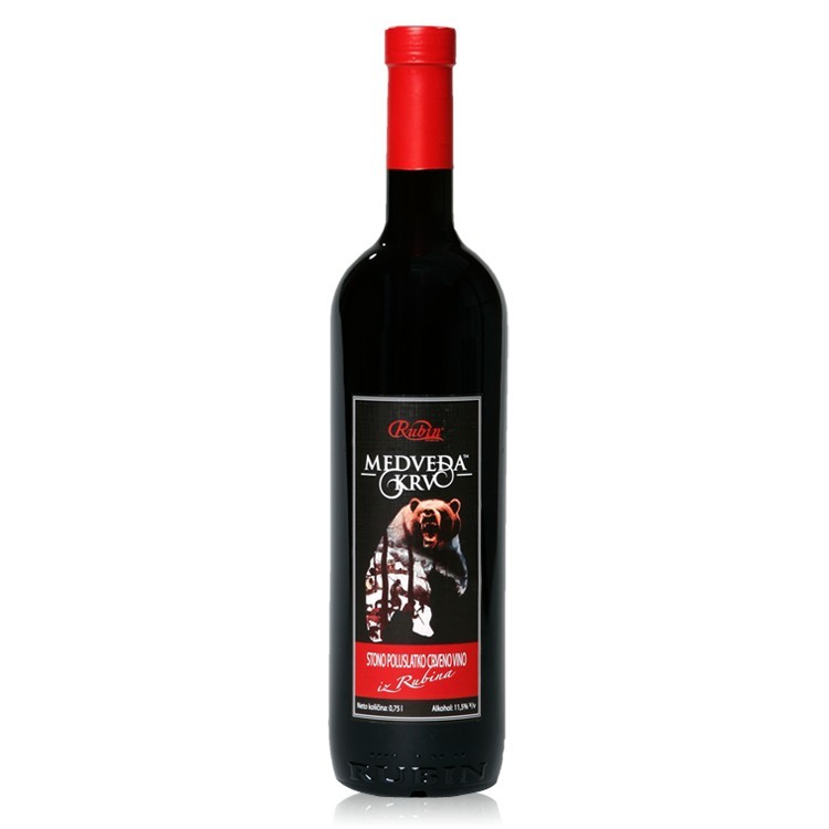 Rubin Crveno vino Medveđa krv, 0.7l
