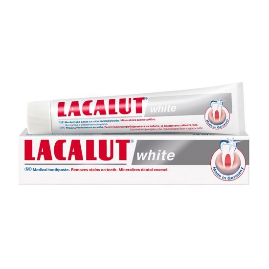 Lacalut Pasta za zube White, 75 ml