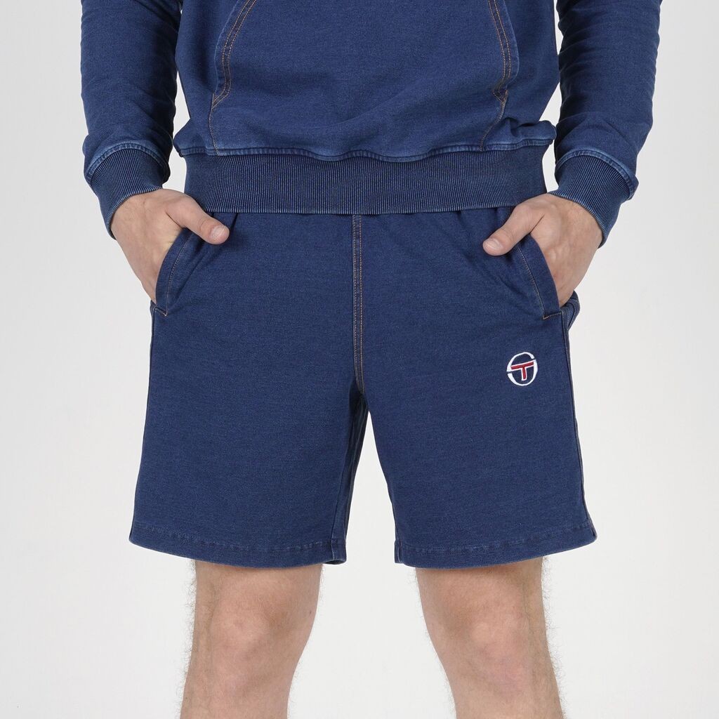 Sergio Tacchini Muški šorc Denim Pietrapertosa, Plavi