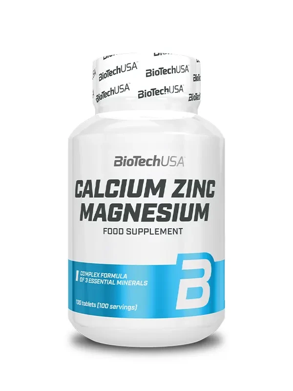 BioTechUSA kalciјum cink magneziјum - 100 tableta