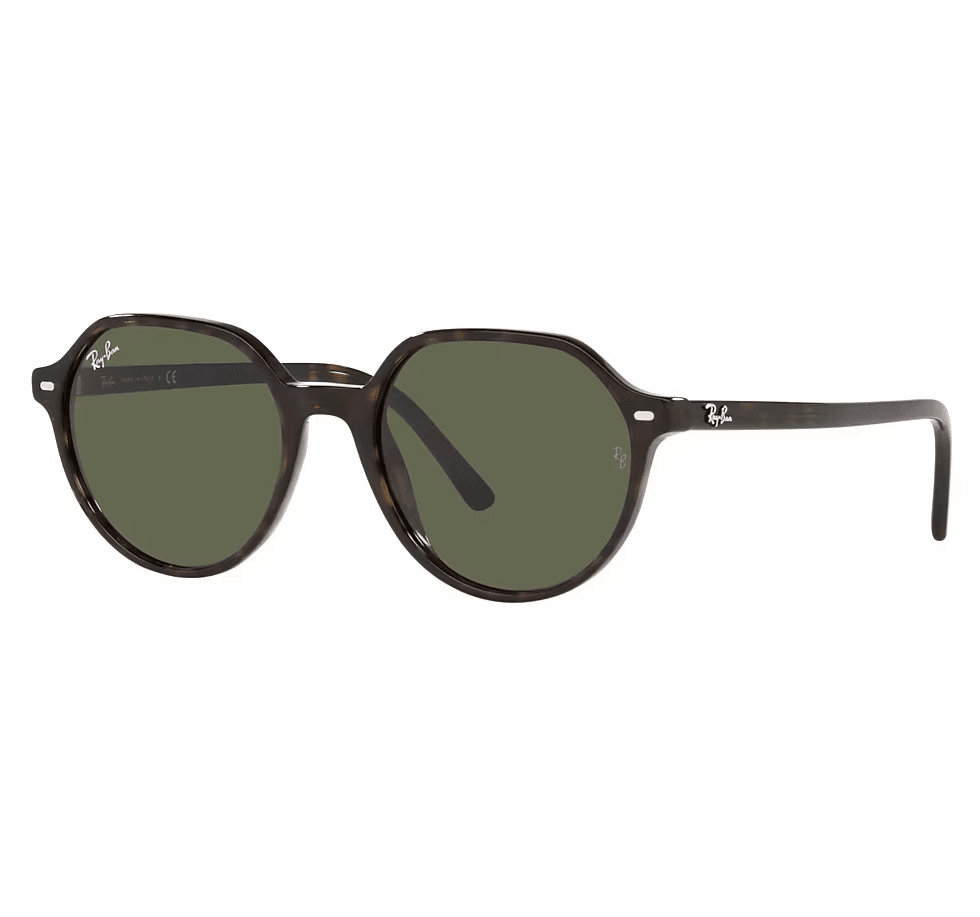 RAY-BAN Thalia Naočare za sunce 0RB2195 902/31 53, Braon-zelene