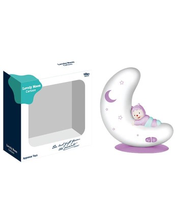 GDT Noćna lampa sa svetlom i muzikom Lila