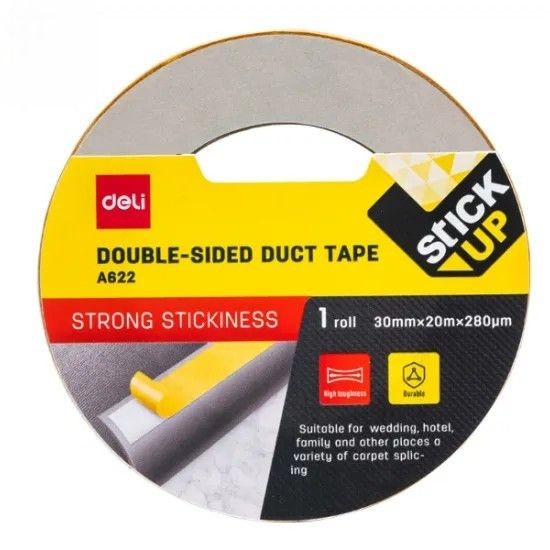 DELI Obostrano lepljiva Duct Traka - 280Mic Ea622,30mmx20m