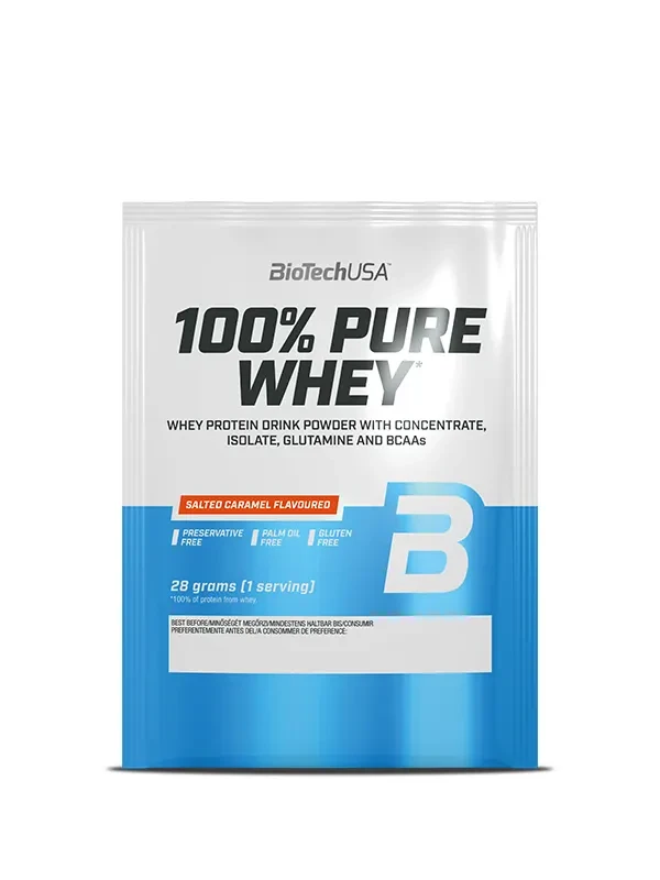 BioTechUSA 100% čisti protein surutke 28 g - slani karamel