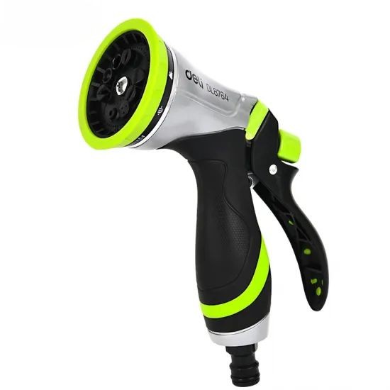 DELI Pištolj za prskanje sa 10 režima TPR Green line EDL8764