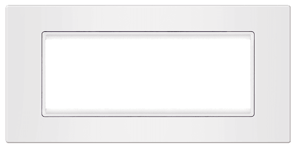 ALING-CONEL Maska za utičnicu 6M EXP BASIC, Bela