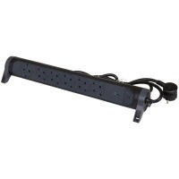 LEGRAND ELECTRIC Produžni kabl 6x2P+E LG, 16A, sa LED indikacijom, 1.5m, Crno-sivi