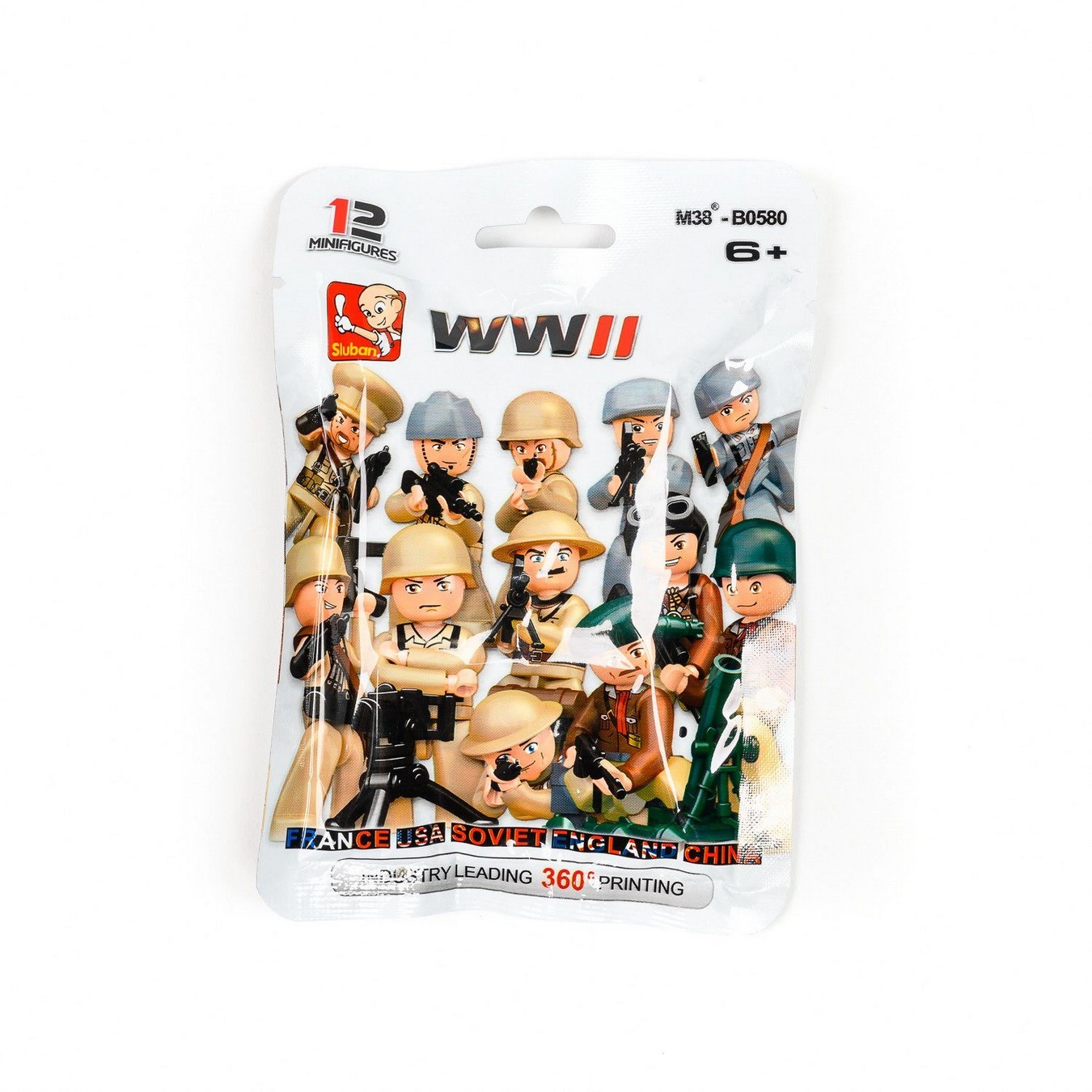 SLUBAN Mini figure Drugi svetski rat 6+