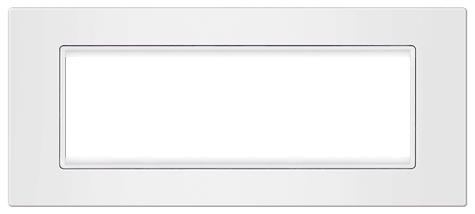 ALING-CONEL Maska za utičnicu 7M EXP BASIC, Bela
