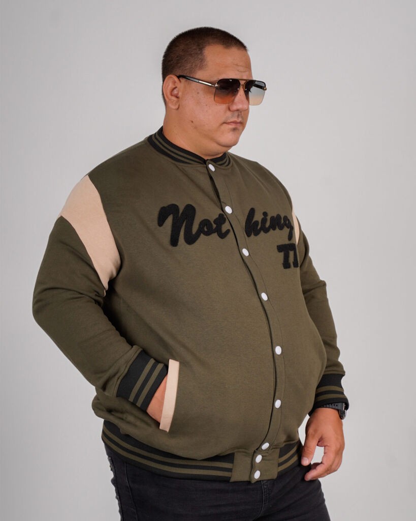 La ForceGrande Muška jakna SB 23630, Maslinasta