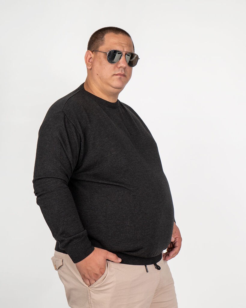 La ForceGrande Muški duks TR 113, Sivi