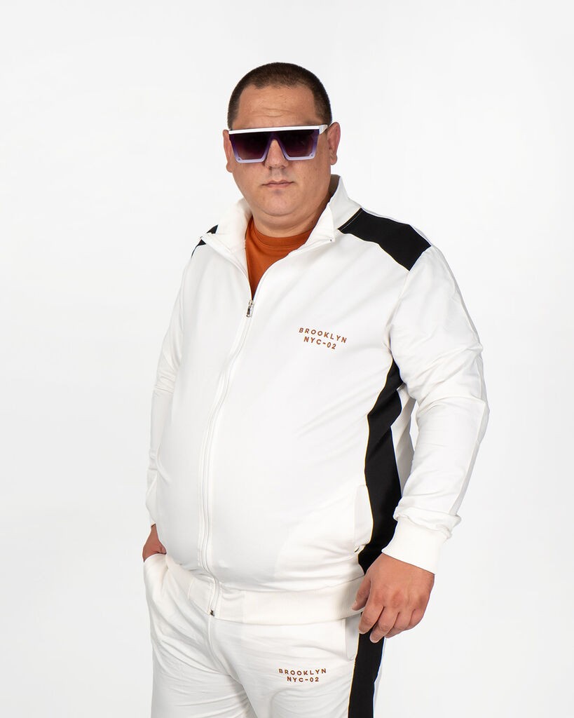 La ForceGrande Muška dukserica SB U24522, Bela