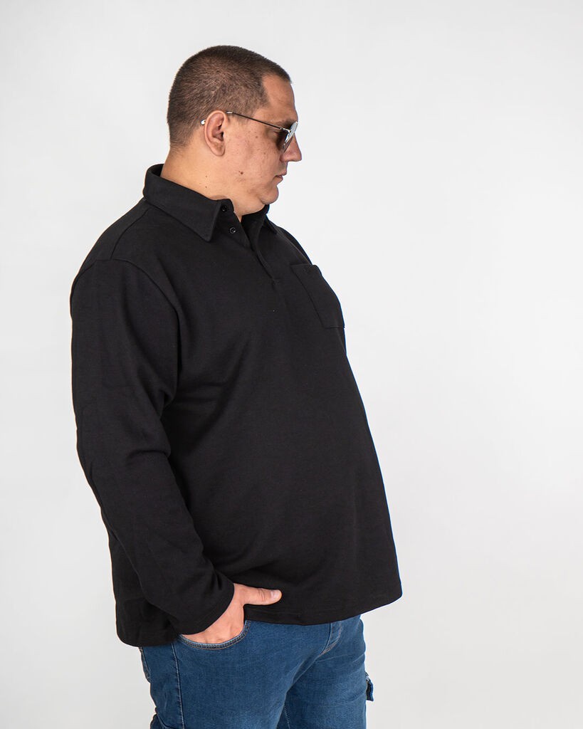 La ForceGrande Muški duks SB 22446, Crni