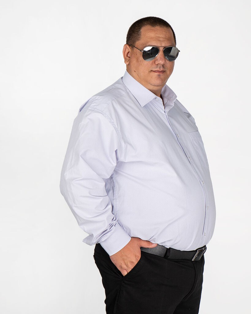 La ForceGrande Muška košulja MC 80-20-015, Lavanda