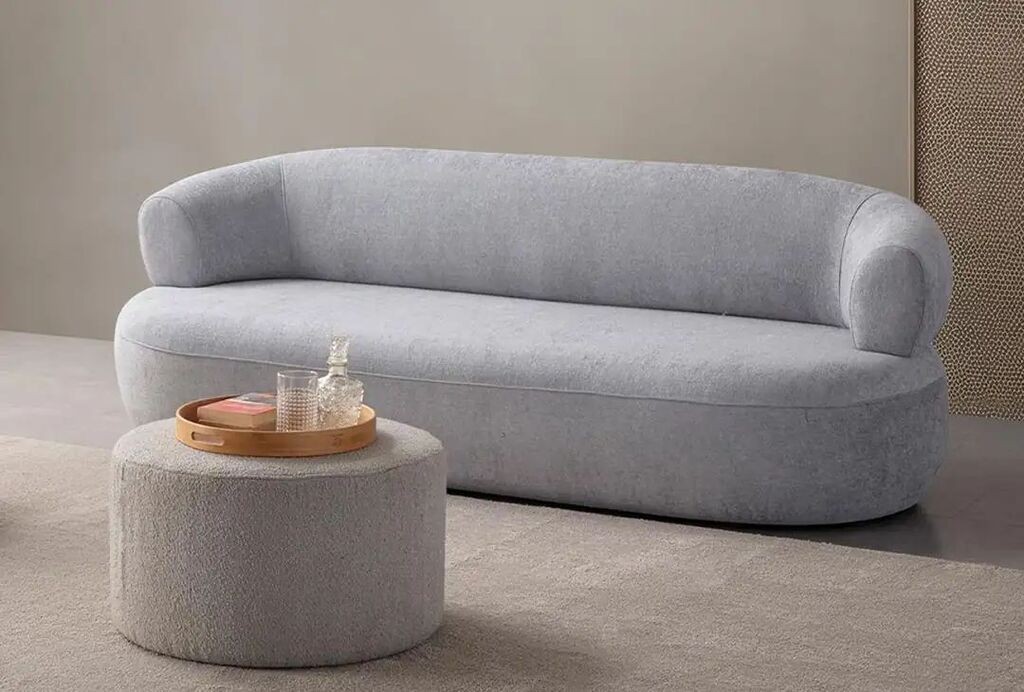 Atelier del Sofa Trosed Roma, 230 cm, Sivi