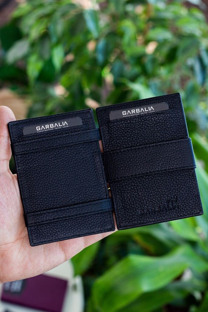 Garbalia Novčanik za kartice Magic, Crna