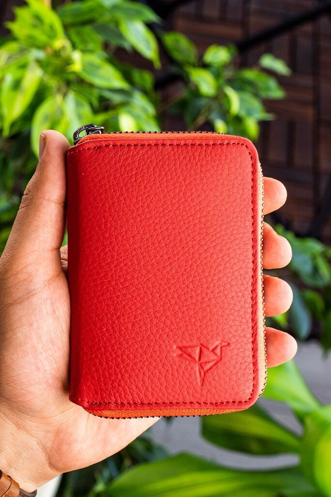 Garbalia Novčanik za kartice Chain, Roze