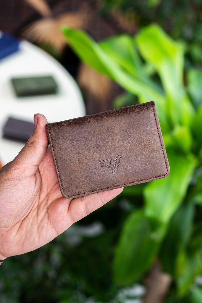 Garbalia Novčanik za kartice Magnetcrazy, Braon