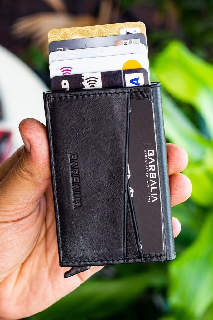 Garbalia Novčanik za kartice Pera, Crna