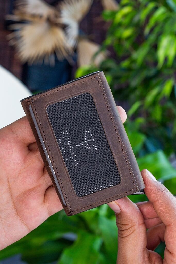 Garbalia Novčanik za kartice Smokey, Braon
