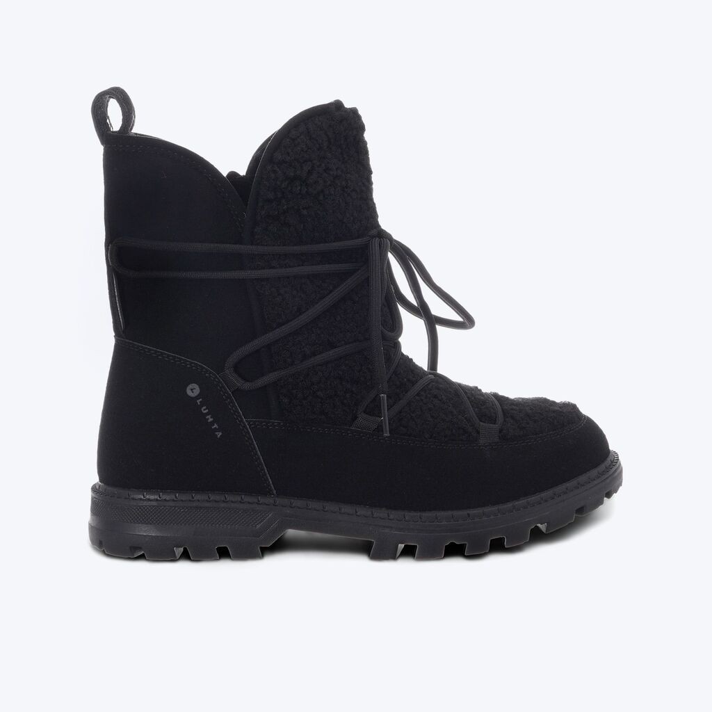 Luhta Ženske čizme Lumottu ms, Crne