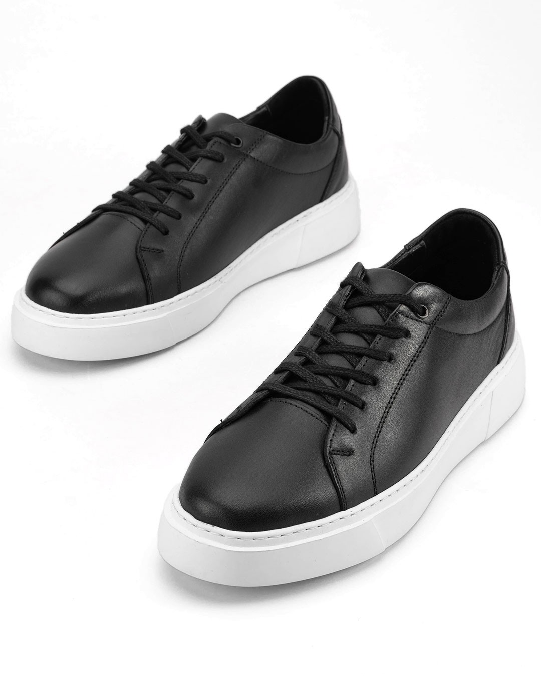 LA FORCE Muške kožne patike DC-87300, Crne