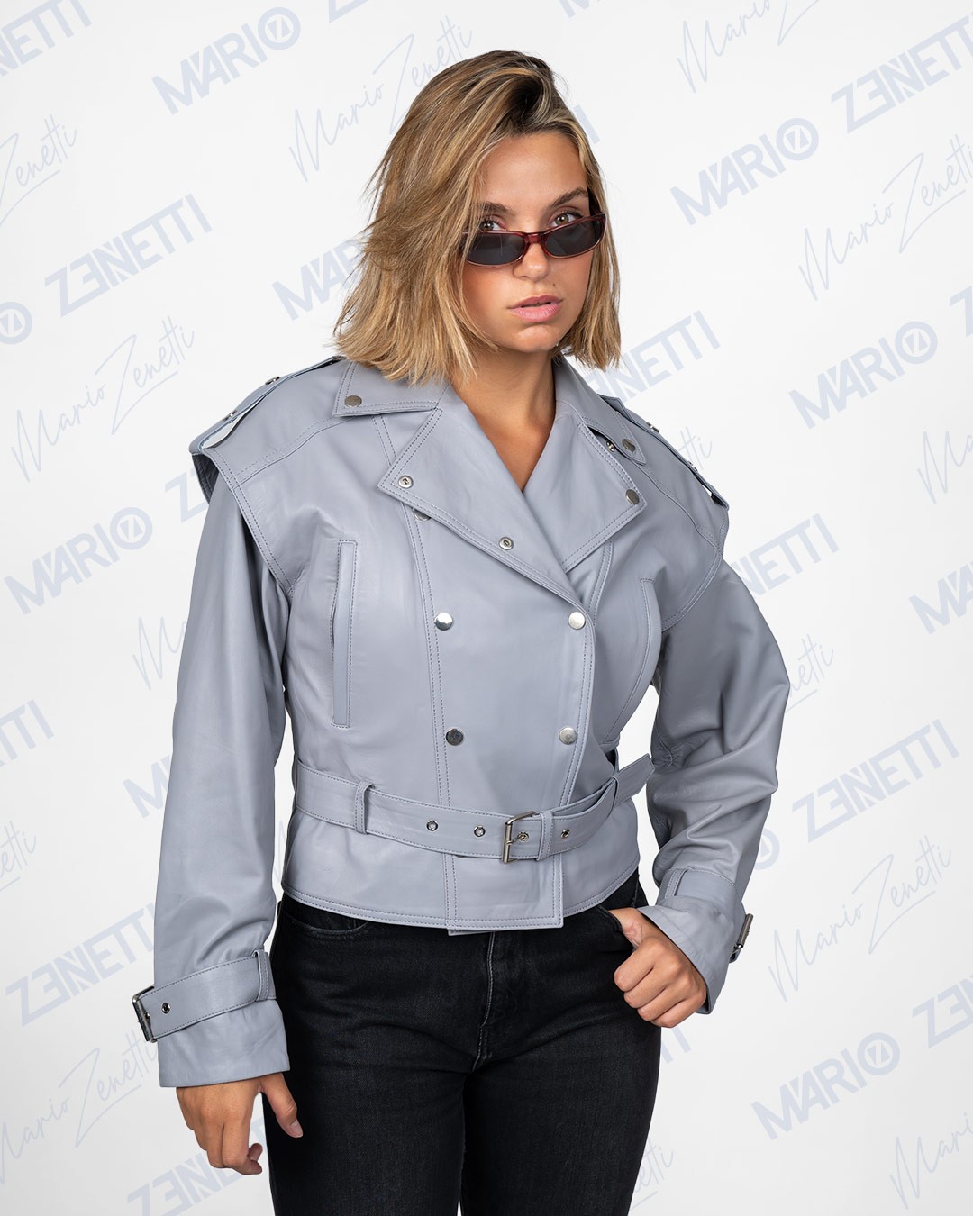 MARIO ZENETTI Ženska jakna Tracy, Svetloplava